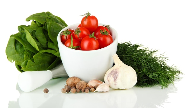 Składniki świeże na blacie